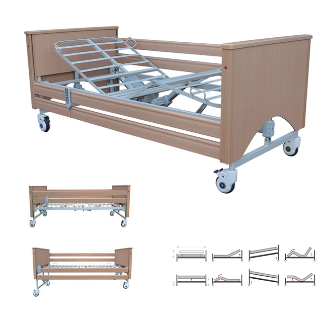 FBD-IV Economic Medical Five Function Electric Hospital Bed For Home Care