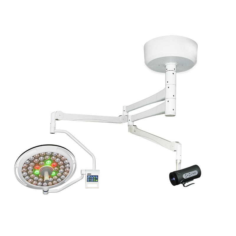 Hospital ICU Single Head LED operation light lamp ceiling mounted shadowless surgical OT or examination