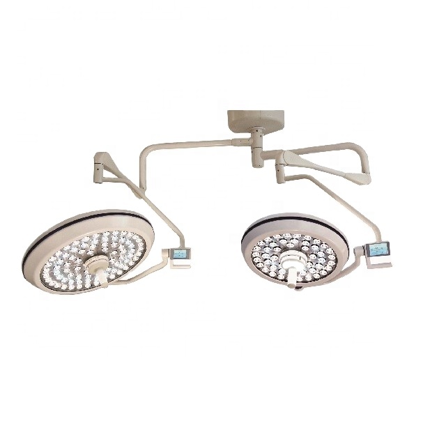 モデル FL720-520 ダブルドーム LED 手術灯 OT ライトは、統合されたフル HD カメラを備えた外科用手術灯を導きました