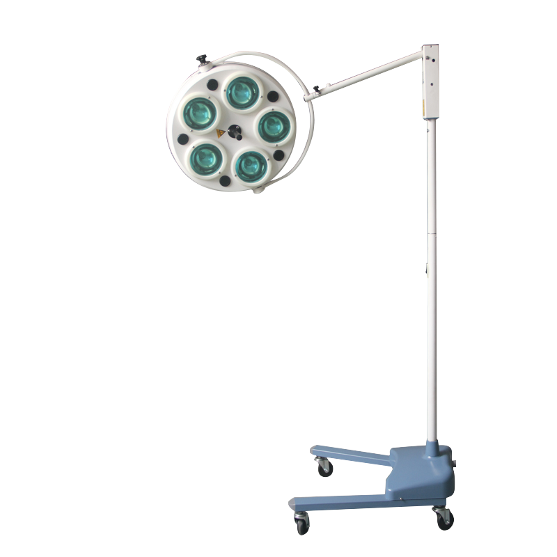 Produsen Cina 5 Lubang Lampu Operasi ujian pemeriksaan lampu Lampu Operasi dengan lampu halogen
