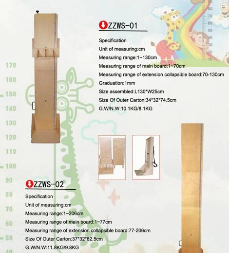 Height-Length Measuring Board For Adult for child