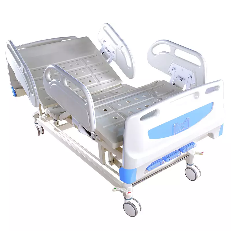 New Comfortable Patient Adjustable High End 5 Function Medical Equipment ICU Electric Luxury Hospital Bed