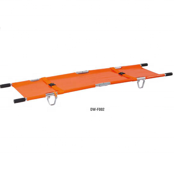 DW-F002 Hospital ambulance aluminum alloy fold emergency stretcher medical bed