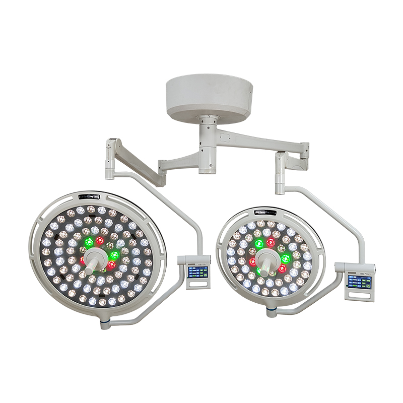 天井に取り付けられた LED 無影手術用ランプ LED 医療検査ライト