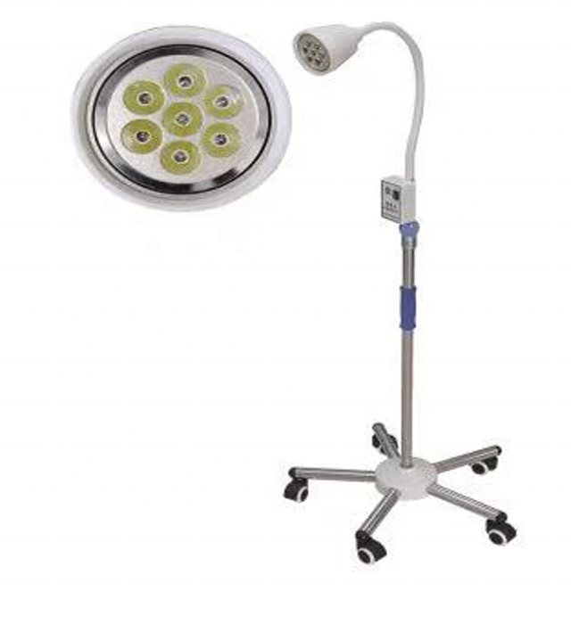 Lampă de examinare cu LED-9 mobilă pentru sala de operație a spitalului Lampă de iluminat în picioare medicală