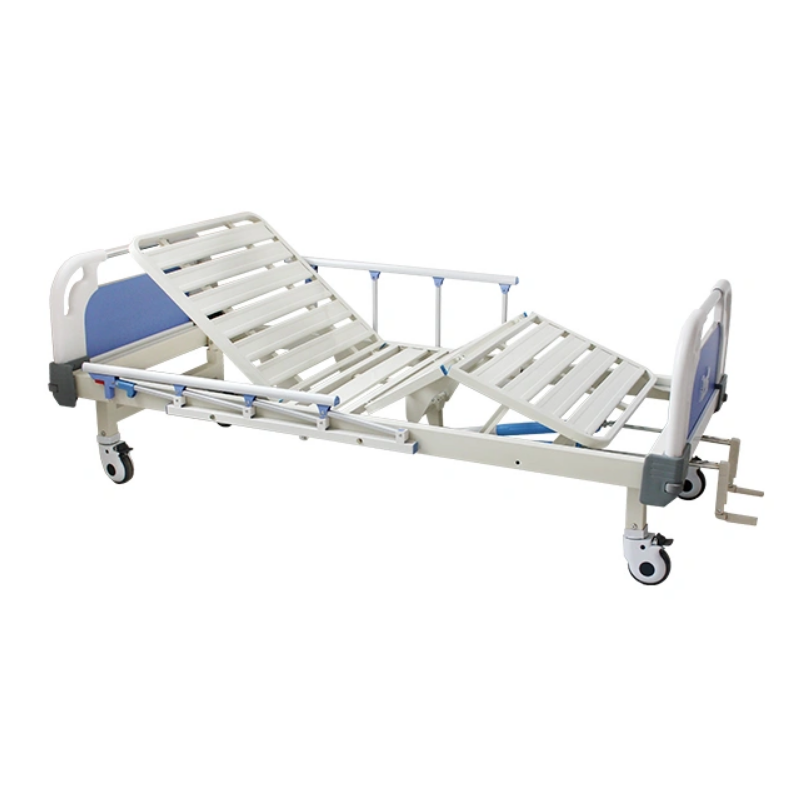 Medical Equipments Hospital Bed 2 Cranks Nursing Bed Mattress price