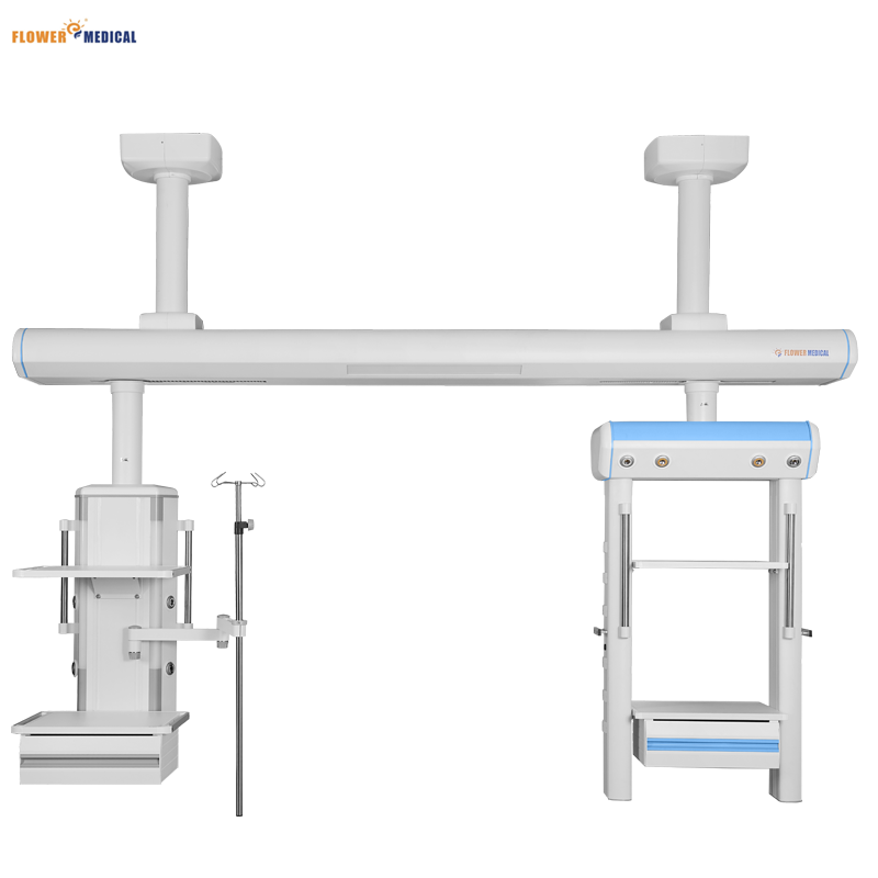 ICU 천장 장착 브리지/펜던트 PF-30 병원 내시경 펜던트 타워 작동 알루미늄 펜던트