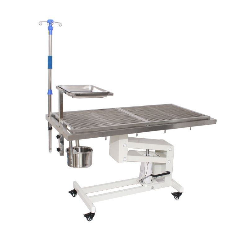 нержавіючий ветеринарний операційний стіл для тварин Electric Vet Low Operating Table Veterinary Supply Surgery Table