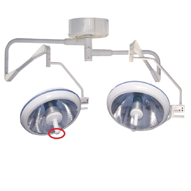 Double Head Shadowless Operation Lamp Surgical Shadowless Lamp Halogen Operation Light