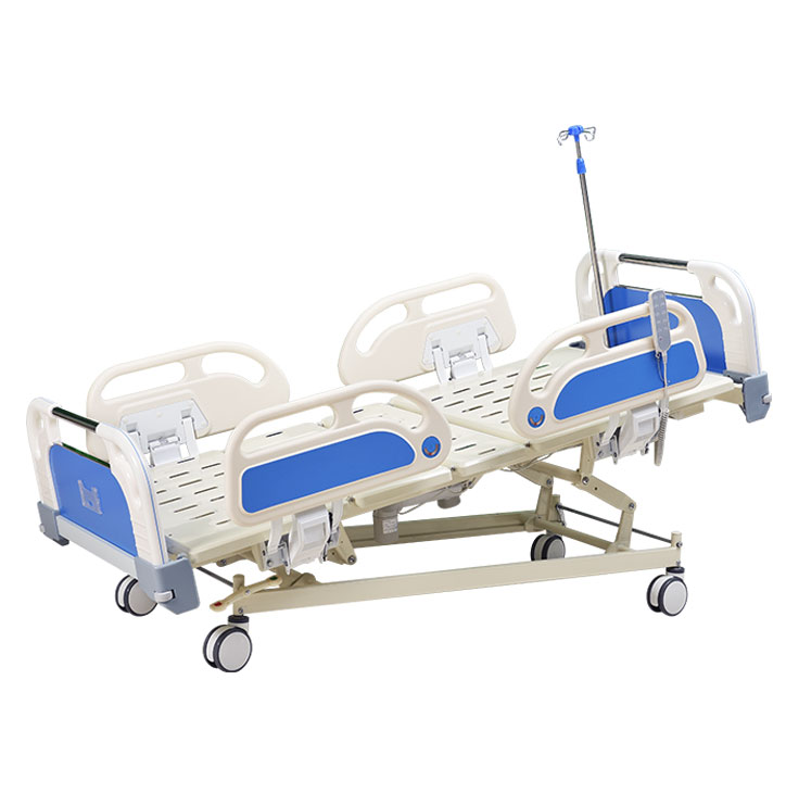 ICU Nursing Patient Hospital Equipments Medical Bed Prices Electric 5 Function Hospital Bed