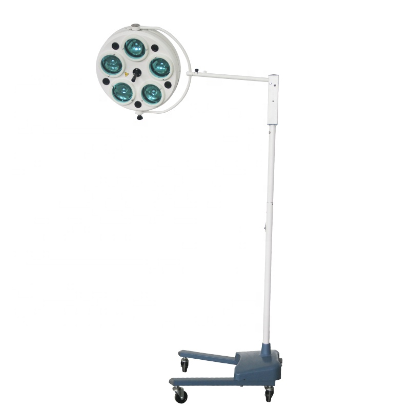 Mobile Operation Lights Medical Mobile Stand Type Examination Lamp Shadowless Halogen Operating Light
