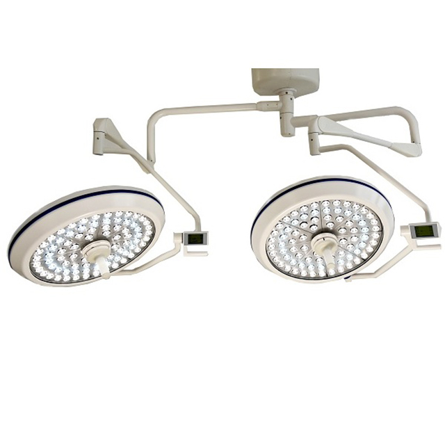 Lumină de operație cu LED-uri Medicale Lampă fără umbră Lampă de operație chirurgicală cu cap dublu Lampă chirurgicală Preț
