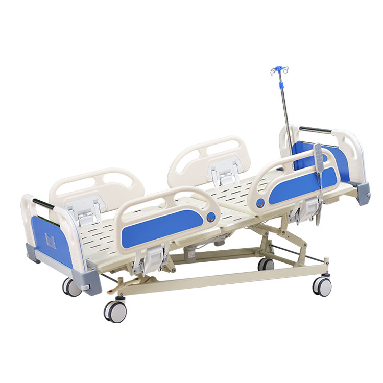 Electric Hospital Bed With Five Functions For ICU Centre