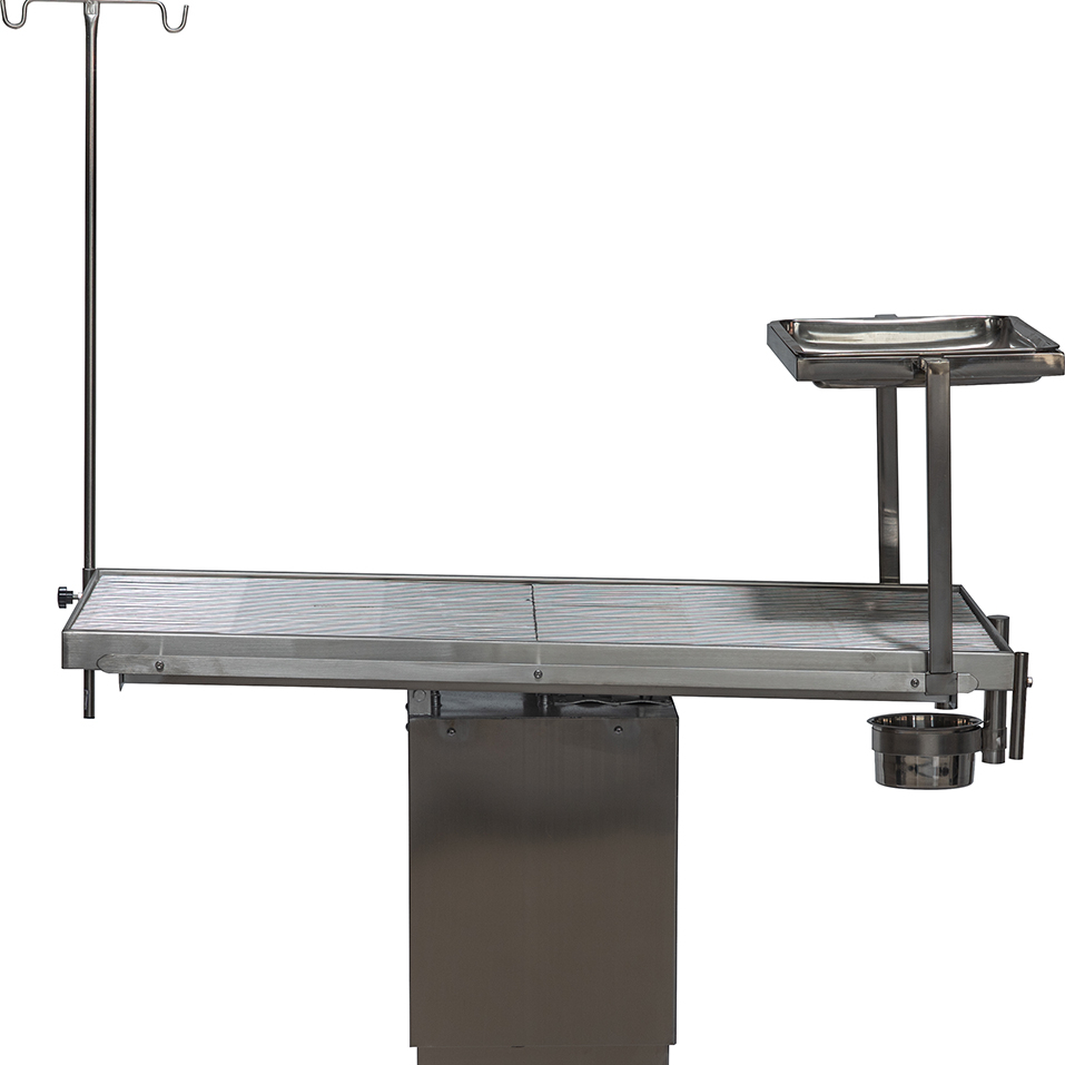 Common veterinary hospital used Economic vet operating table standard version stainless steel pet ot table