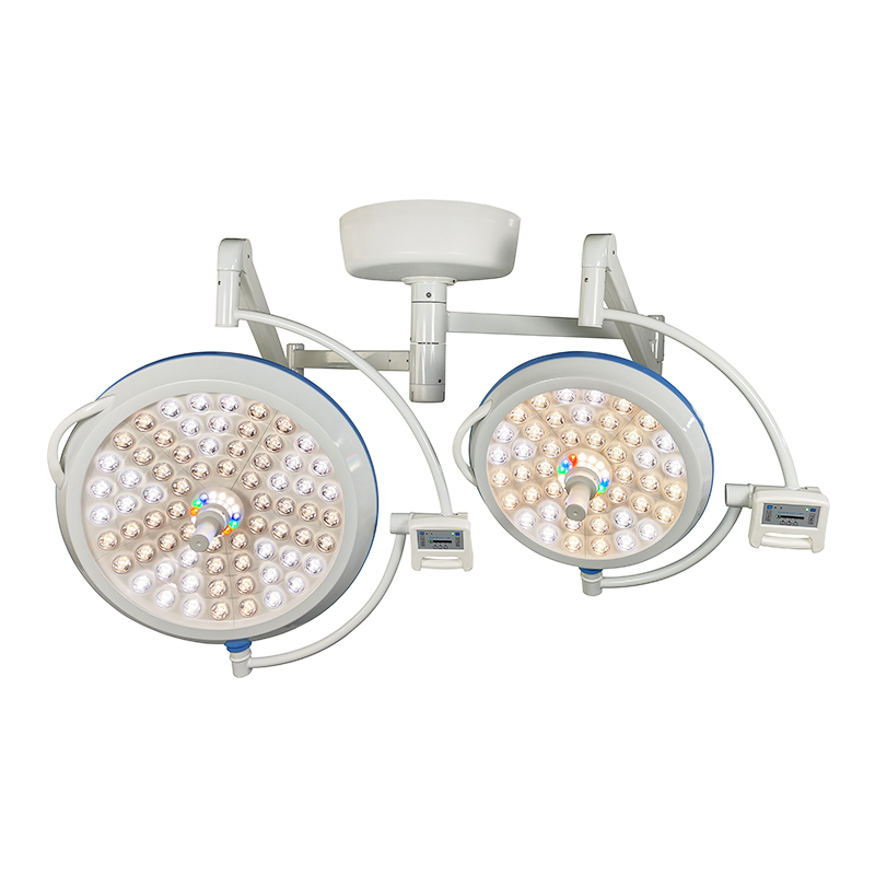 Hospital Equipment Dual 160000 Lux Illumination Adjustable Shadowless LED Operating Lamp