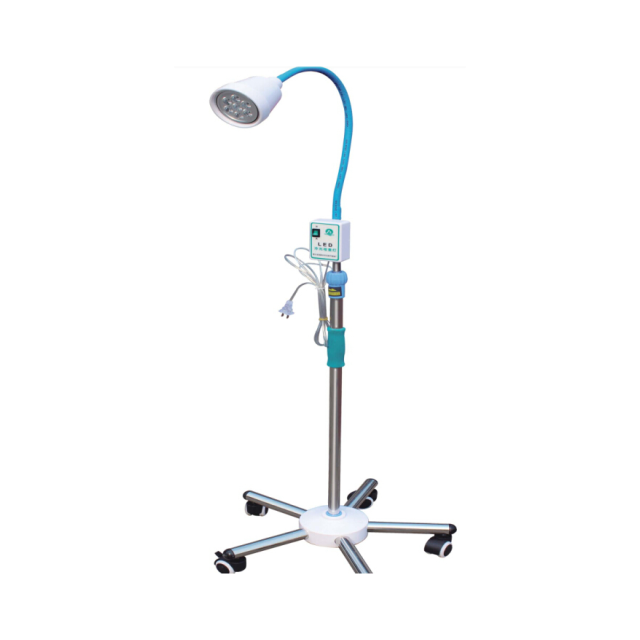 Hospital Usage Medical Standing 21,000lux Surgical 7 bulbs Exam Mobile LED Lamp Examination Light