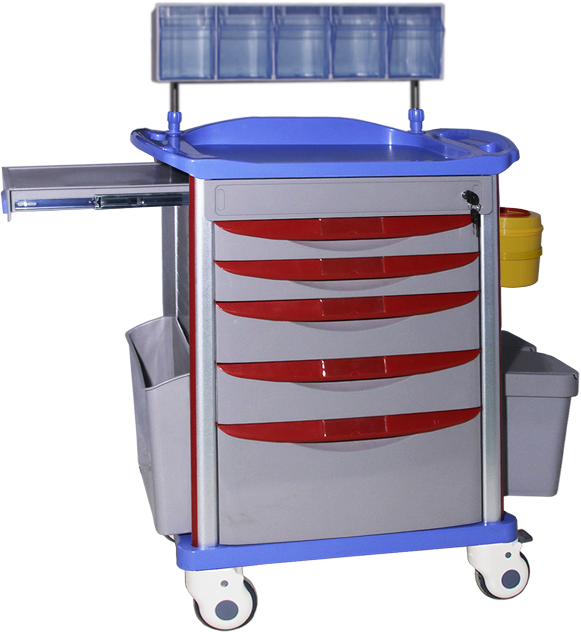 Hospital Furniture Abs Material Anesthesia Trolley For Medic Equip