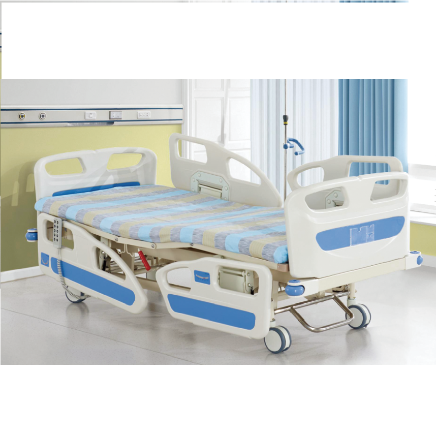 Medical Equipment Electric Adjustable ICU Hospital Beds with CPR function