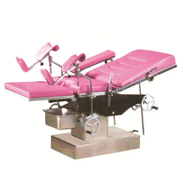 medical surgical table for maternity delivery and gynecological Manual Hydraulic Gynecology operating table