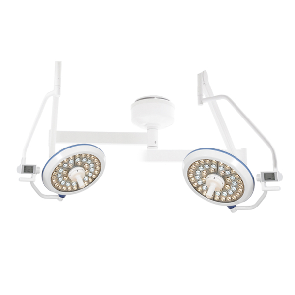 Lampă LED cu suport Lampă chirurgicală LED cu dom dublu cu cameră Full HD integrată, opțională Lumină LED chirurgicală FL-720/520