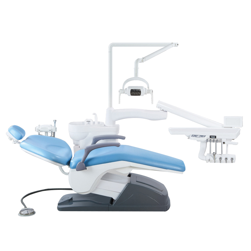 Flower Medical Modern Dental Chair Unit LED Lamp Design Comfortable and Economic Dental Units