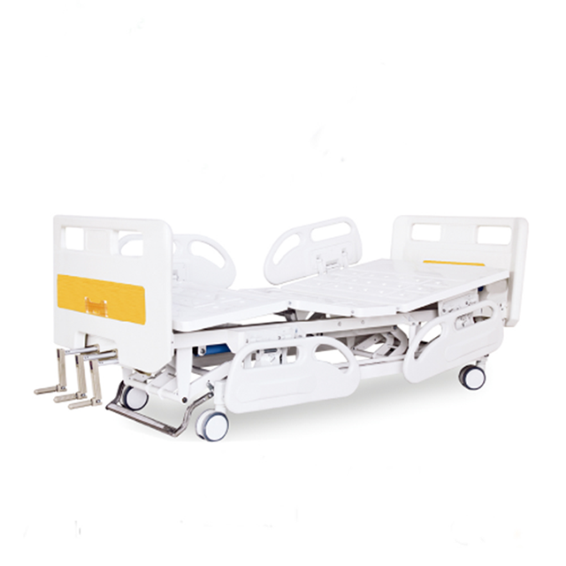 FB-2 Manual 3 Cranks Hospital Bed Medical Patient Bed For Nursing Care