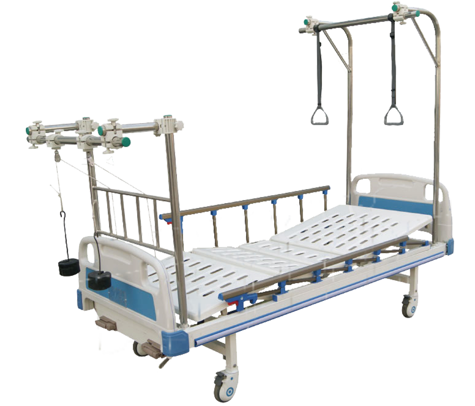 orthopaedic traction medical bed with ABS bed head and support medical patient nursing bed China Manufacturer