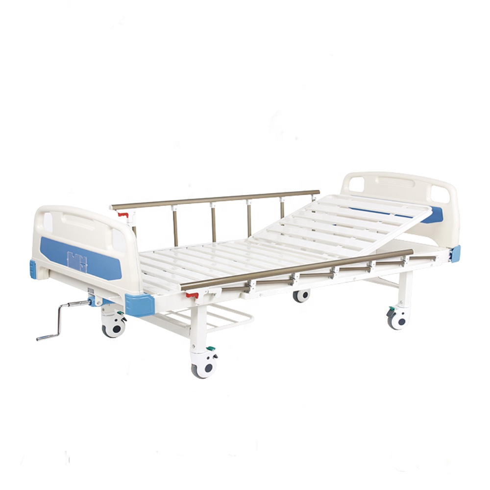 FLOWER MEDICAL FB-26 คู่มือ 1 เตียงโรงพยาบาลข้อเหวี่ยงพร้อมใบรับรอง ISO & CE
