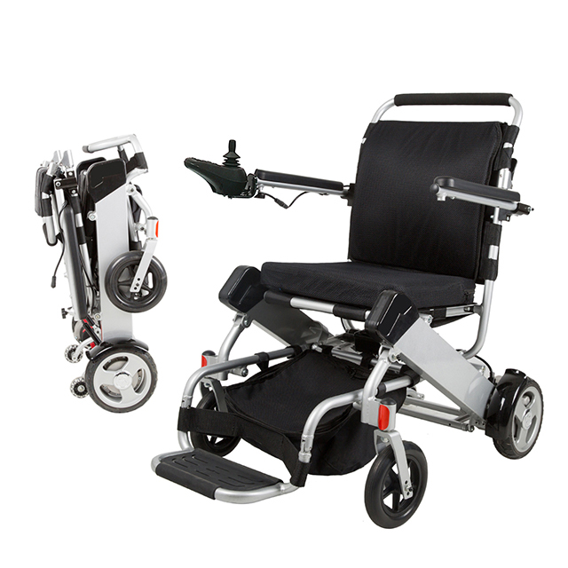 electric folding power wheelchair for disabled people