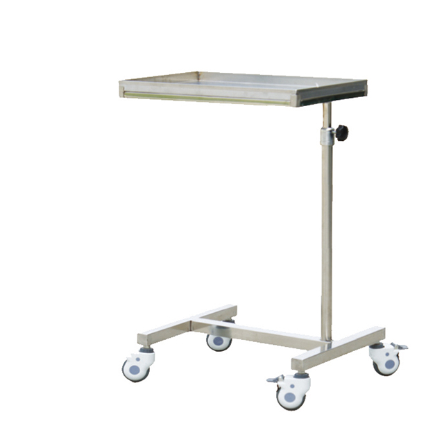 Hospital Furniture Stainless Steel Mayo Table