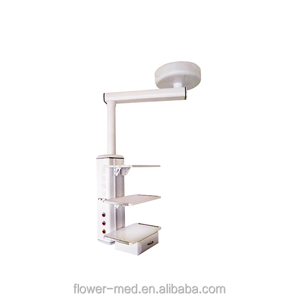 PF-50-E CE ISO approved surgical device medical pendant ICU manual single-arm ceiling-mounted pendant