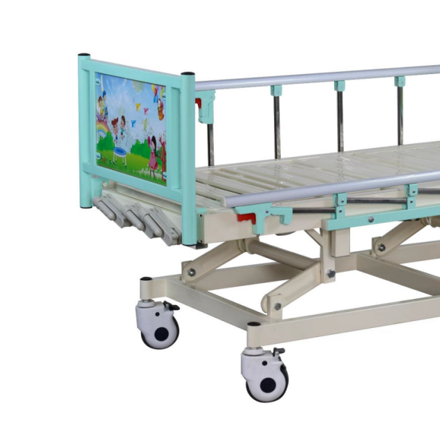 2 crank manual children pediatric hospital bed