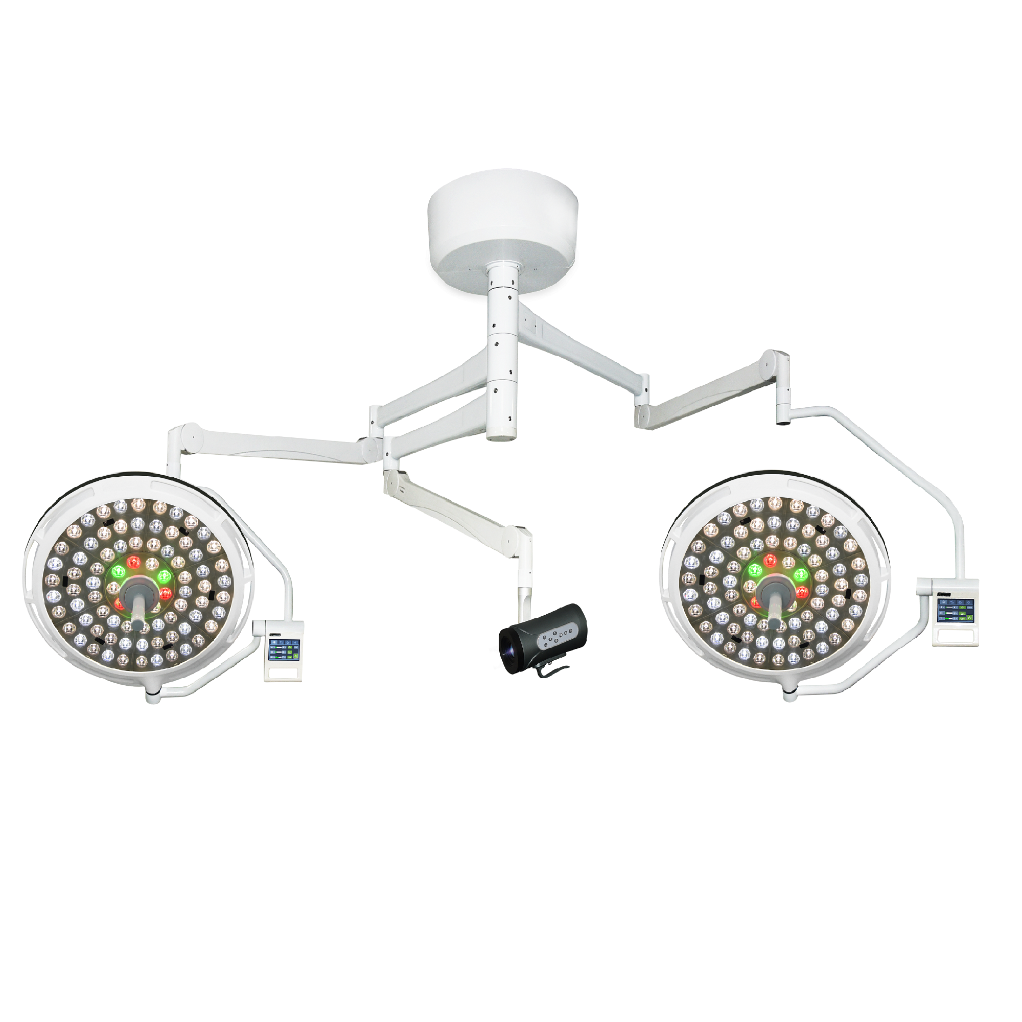 ชนิดเพดาน โคมไฟ LED ผ่าตัดแบบไร้เงา ห้องผ่าตัด ไฟ LED แลกเปลี่ยนกับกล้อง LED700/500