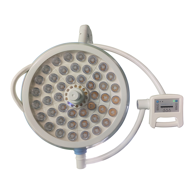Стельовий хірургічний оглядовий світильник 160000 люкс Безтіньова операційна лампа для відділення інтенсивної терапії
