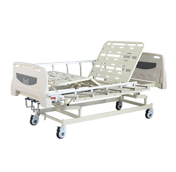 In Stock Hospital Furniture Clinic Patient Bed 3 Function Manual Medical Nursing Care Bed Hospital Bed
