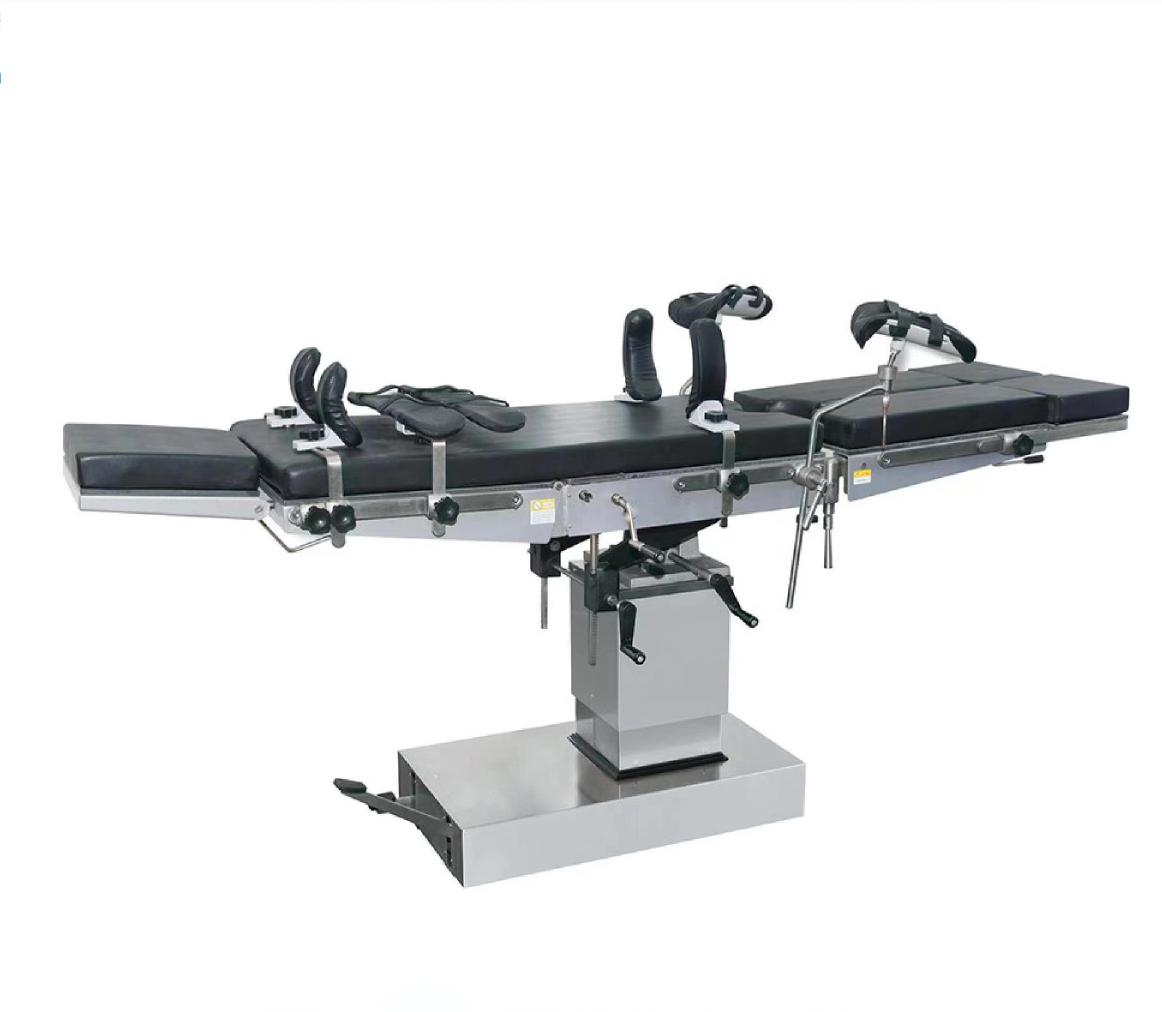Chinese Manufacturer Multifunctional Surgery Manual Hydraulic Operating Table Hospital Ot Bed