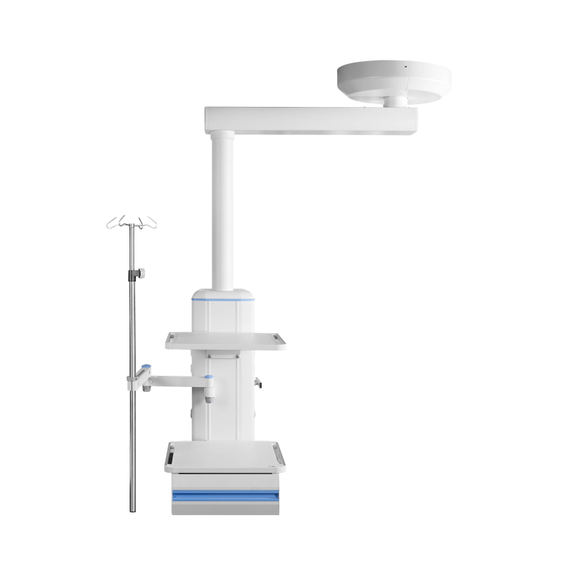 Medical Gas Equipments Medical Gas Outlet Electric Single-arm Surgical Ceiling Mounted Pendant For ICU Room