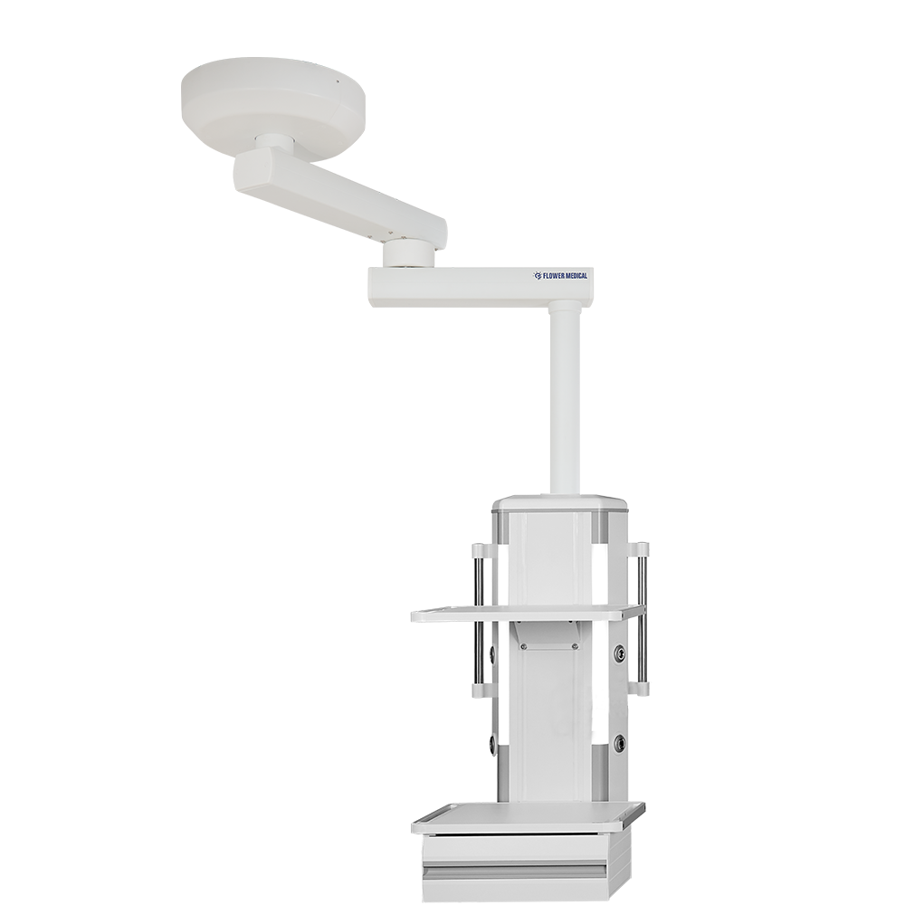수동 천장 이중 암 Endoscpoy ICU 의료 가스 펜던트 병원 의료 칼럼 가스 장비 외과 펜던트