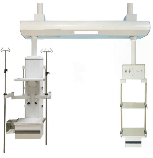 factory price Hot Selling Double Arms Hospital Medical Tower For ICU Room ICU ceiling mounted bridge PF-300-2 E/E