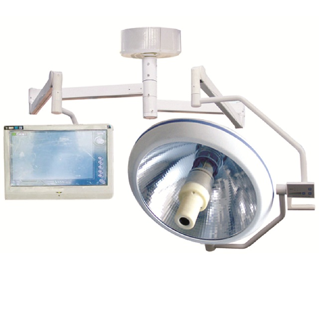 Hospital double-headed LED first aid equipment surgical Lamp wall-mounted blue shadowless surgical light