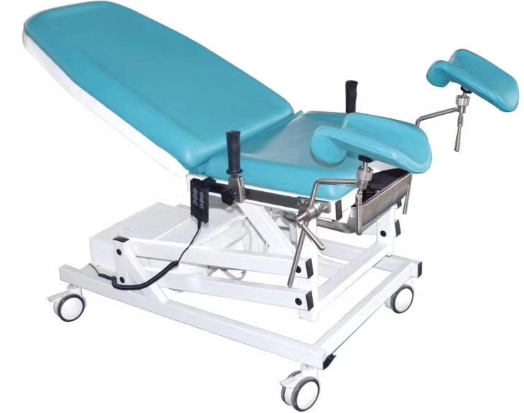 FM-Y1 Hospital Electric Gynecology Chair For Operating Room Gynecological Obstetric Table Medical Gynecology Examination Bed