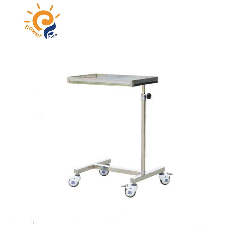 Flower Medical  Stainless steel  mayo table
