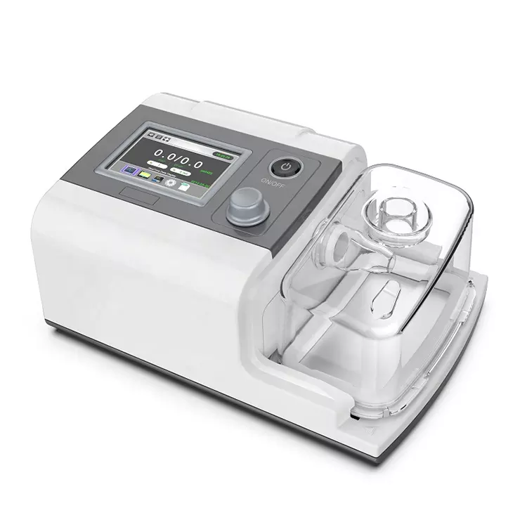 medical Cheap price auto breathing portable bipap respiratory ventilator machine with humidifier