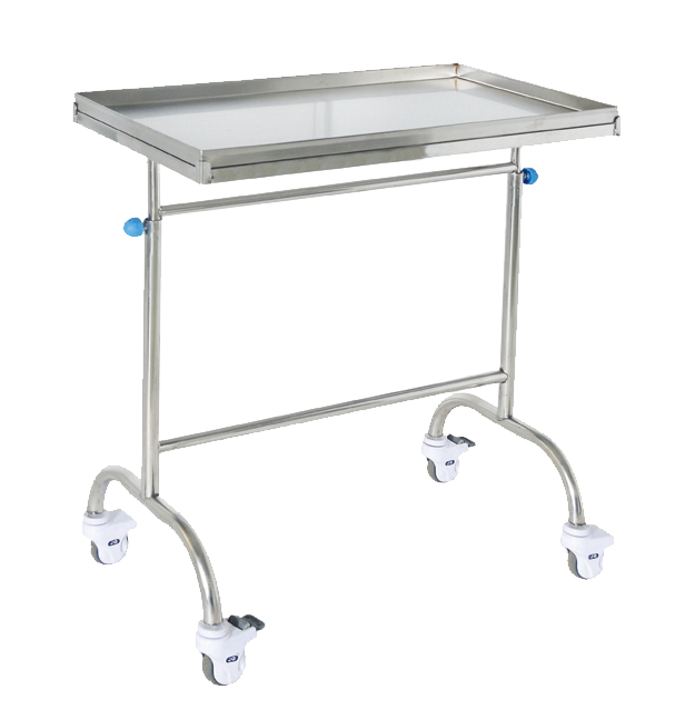 factory price stainless steel mayo table hospital table for hospital doctor nurse patient medical trolley FC-36