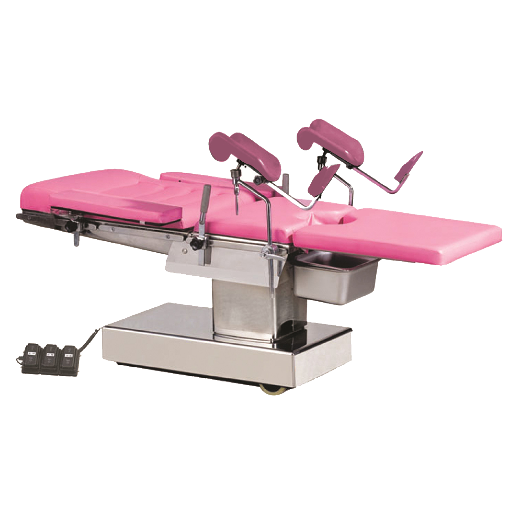 Manual Hydraulic Gynecology operating table medical surgical table for maternity delivery and gynecological