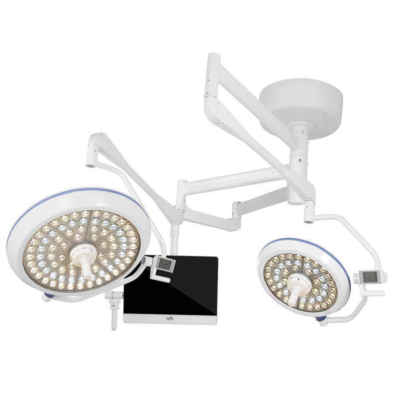 Hospital Operation Room Led Shadowless Surgical Light Ceiling Lighting Lamp Camera
