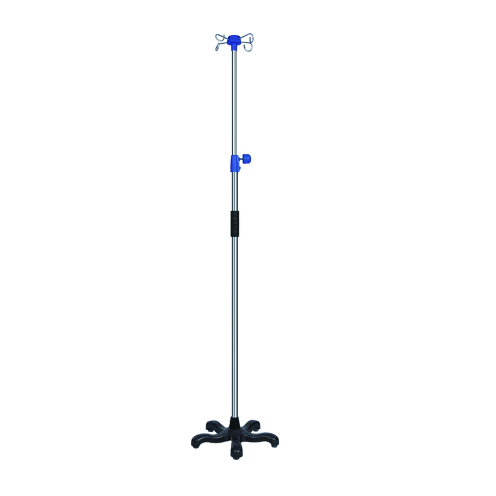 Factory Price Stainless steel medical hospital IV pole monitor stand pole portable adjust height