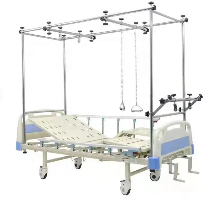 Stainless steel Multifunctional Hospital Orthopaedic bed Traction Bed